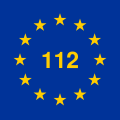 Logo Europees noodnummer